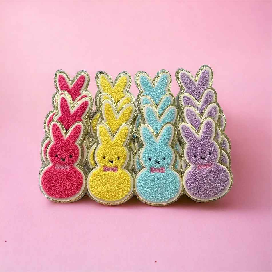 Peeps Easter Bunny Chenille Patch
