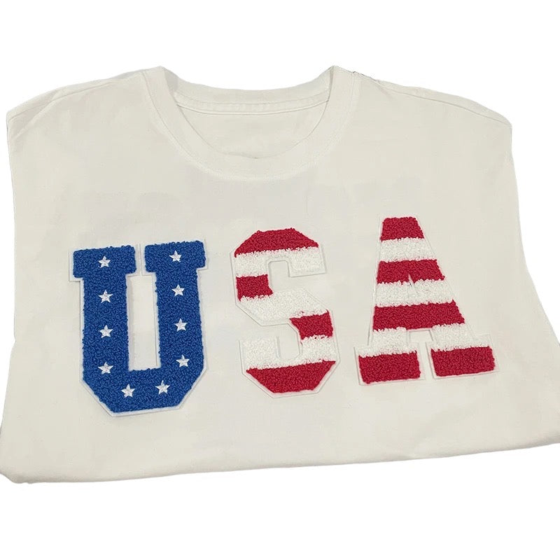 USA Chenille Letters