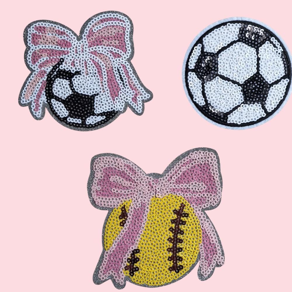 Sequin Soccer Ball Patch