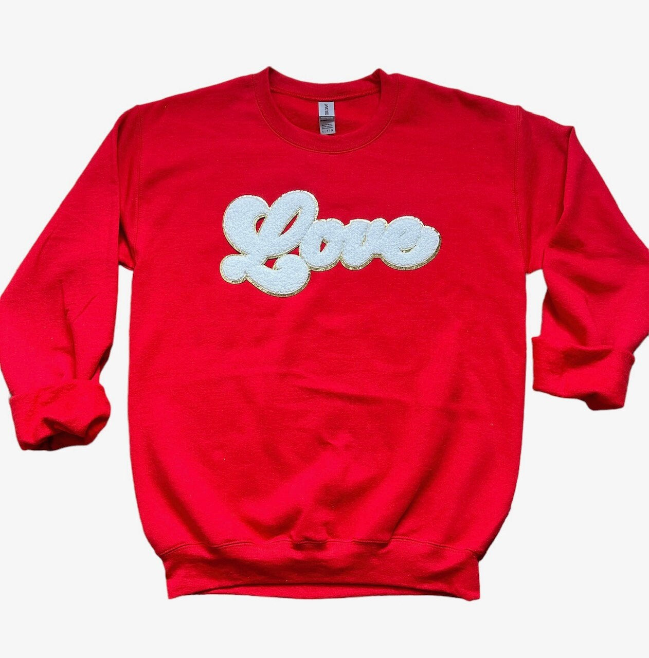 Love Valentine's Day Chenille Patch