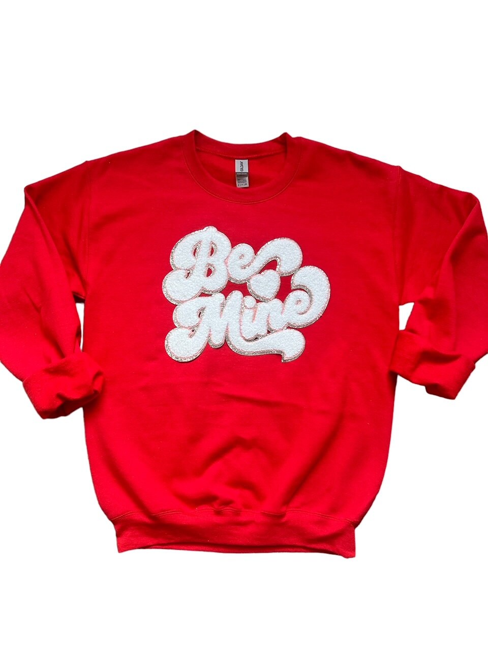 Be Mine Valentine's Day Chenille Patch