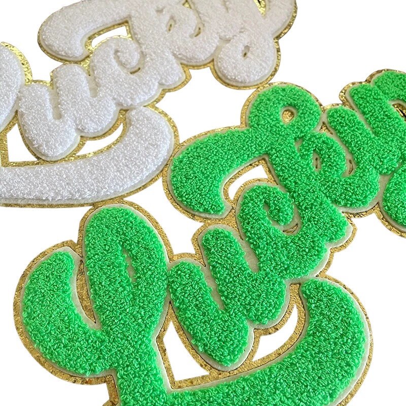 Lucky Chenille St. Patrick's Day Chenille Patch