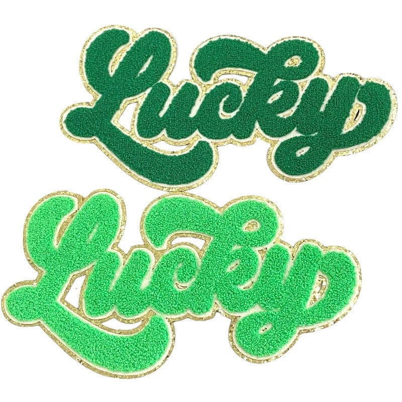 Lucky Chenille St. Patrick's Day Chenille Patch