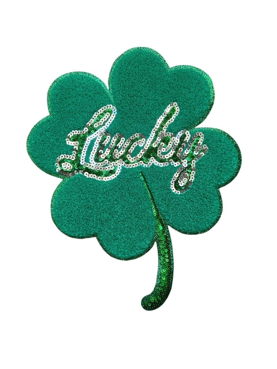 Lucky Clover St. Patrick's Day Chenille Patch