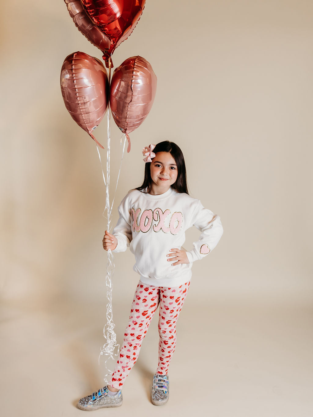 XOXO Valentine's Day Chenille Patch