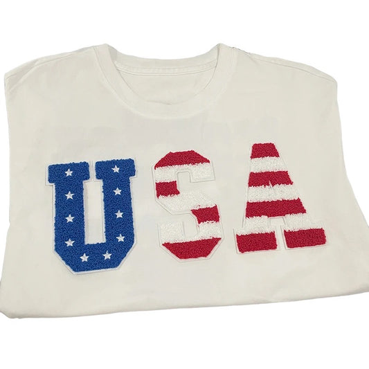 USA Chenille Letters