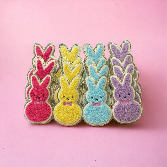 Peeps Chenille Easter Bunny Patch