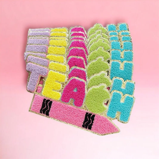 TEACH Chenille Patch