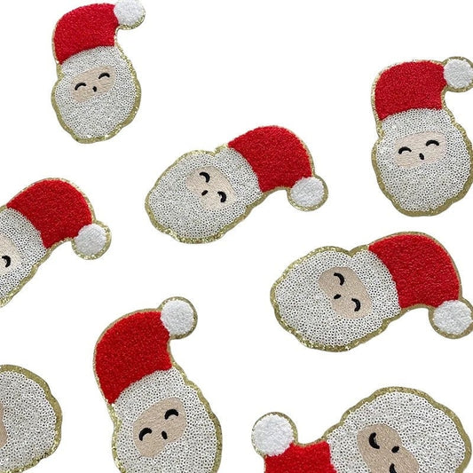 Sequin Santa Patch