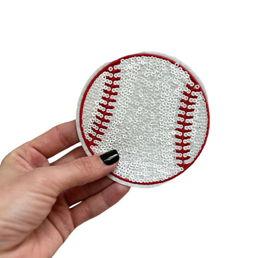 Sequin Baseball Patch