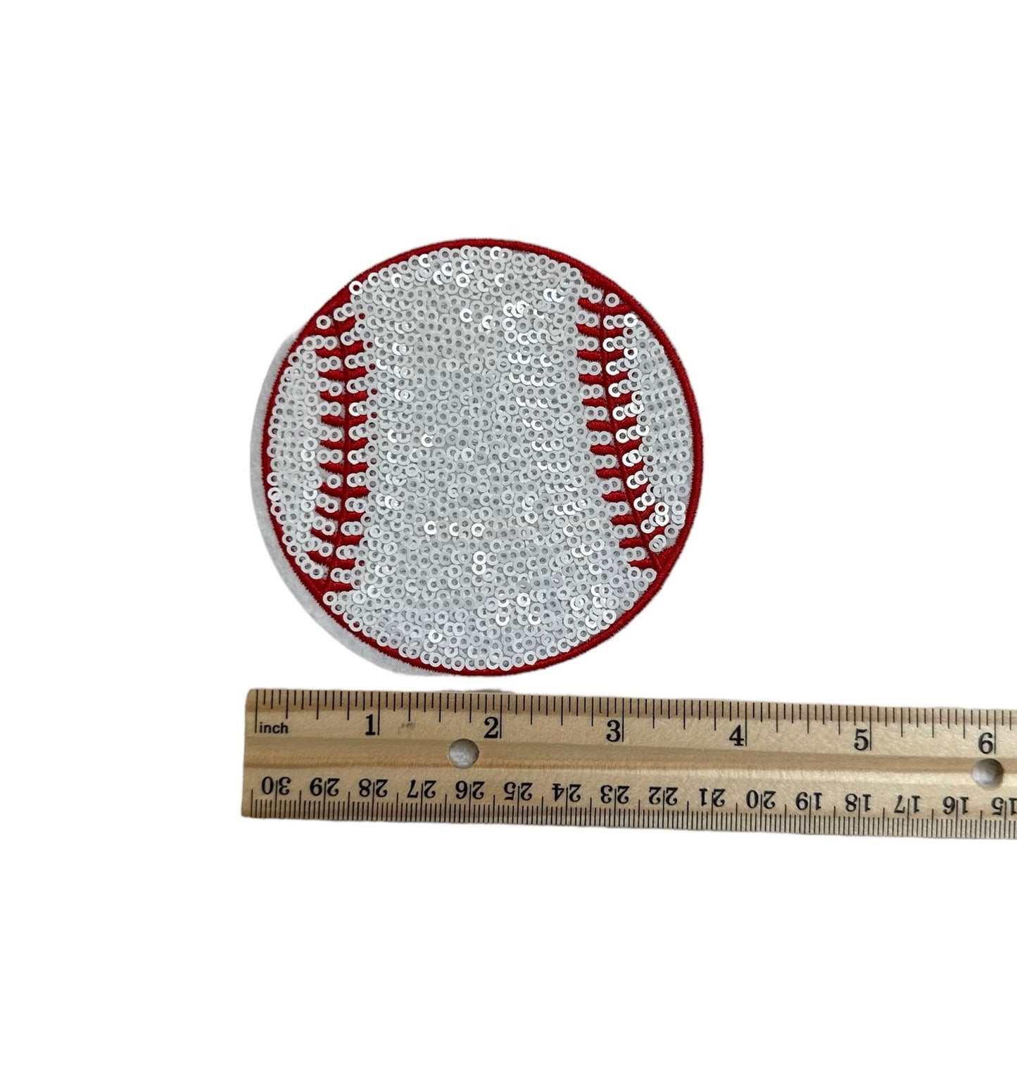 Sequin Baseball Patch