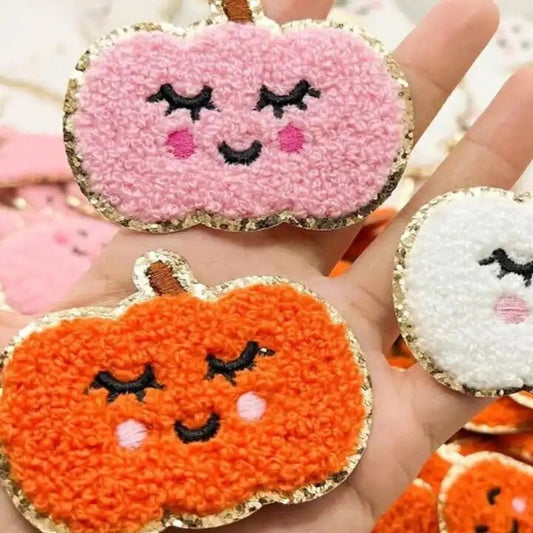 Pumpkin Chenille Patch