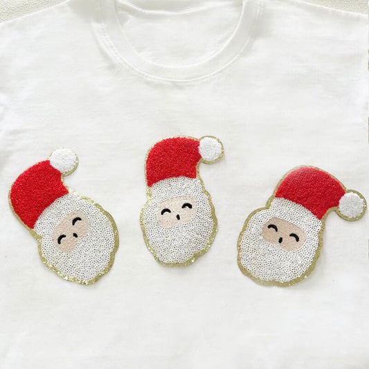 Sequin Santa Patch