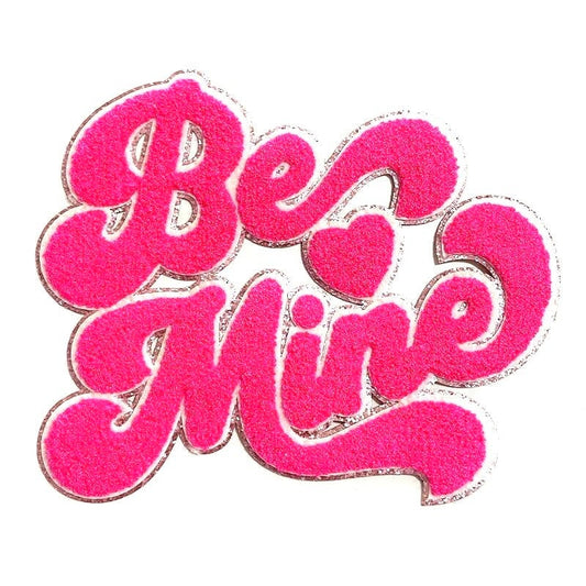 Be Mine Valentine's Day Chenille Patch