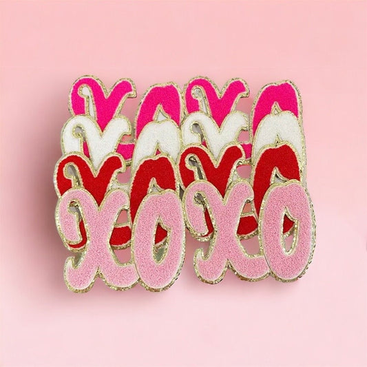 XOXO Valentine's Day Chenille Patch