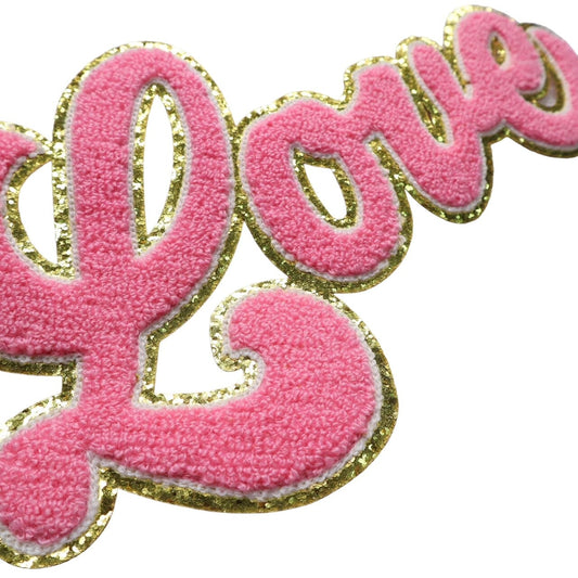 Love Valentine's Day Chenille Patch