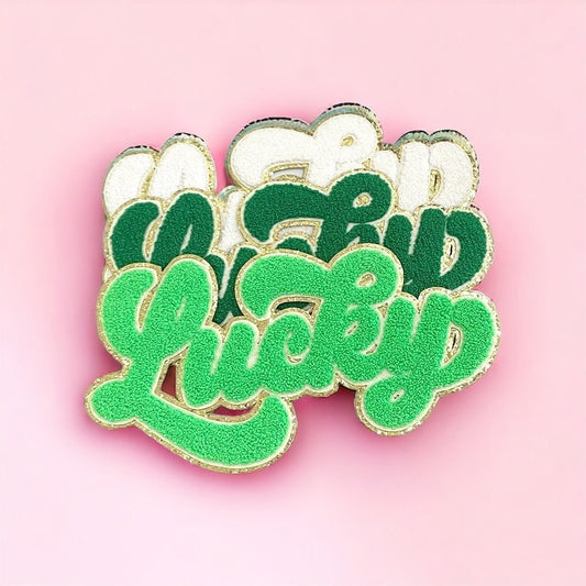 Lucky Chenille St. Patrick's Day Chenille Patch