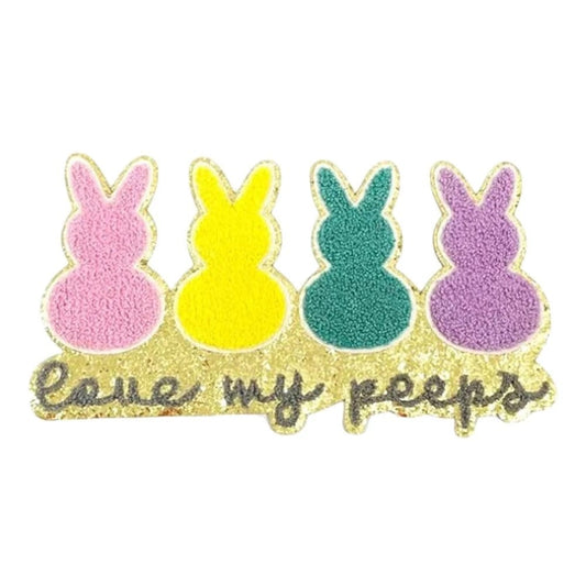 Love My Peeps Chenille Patch